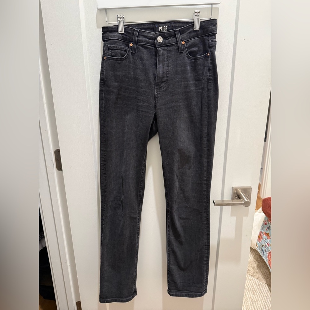 PAIGE Charcoal Denim Jeans